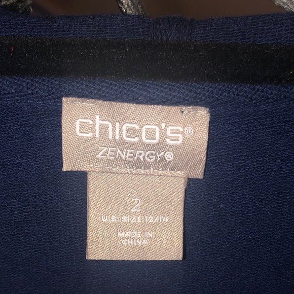 Navy/White Hoodie and matching Jogger Pants - Picture 4 of 12